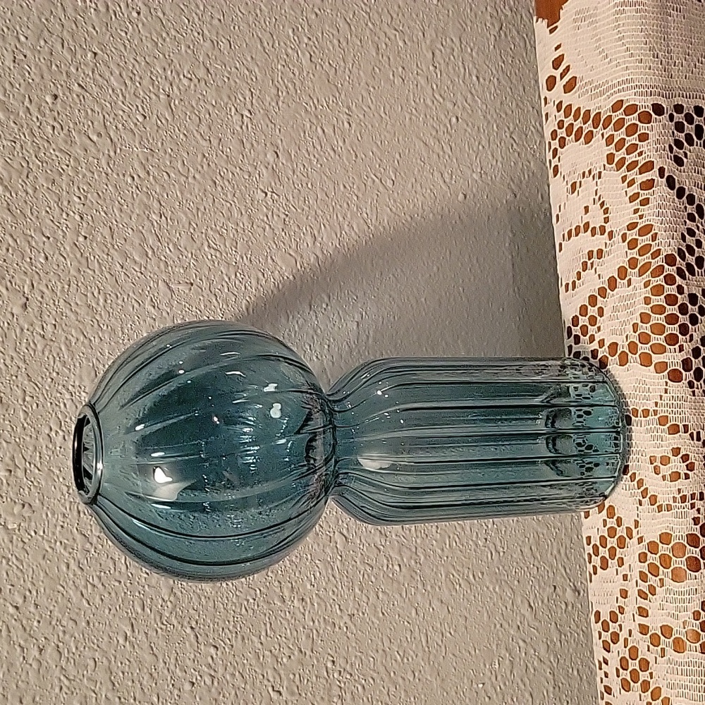 Teal Vase